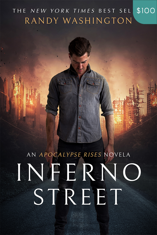 Premade Thriller Book Cover Design: Inferno Street